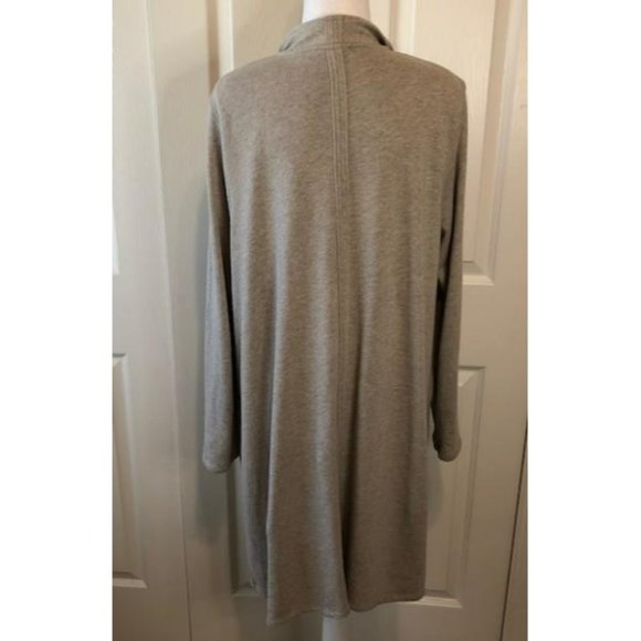 J.Jill Heather Beige Sweater Duster L - Picture 2 of 8